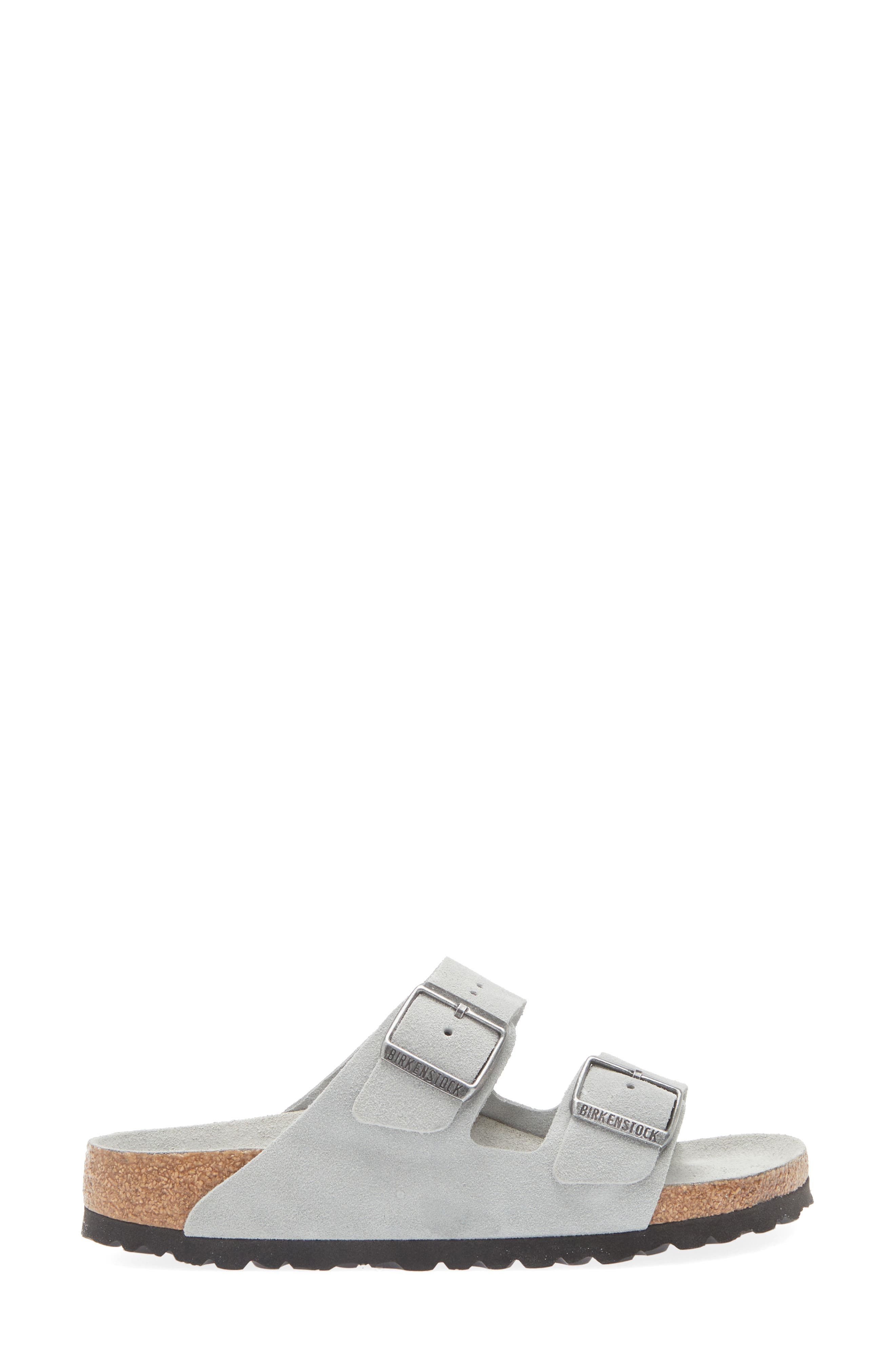 Arizona Soft Footbed Slide Sandal, Alternate, color, PURE SAGE SUEDE