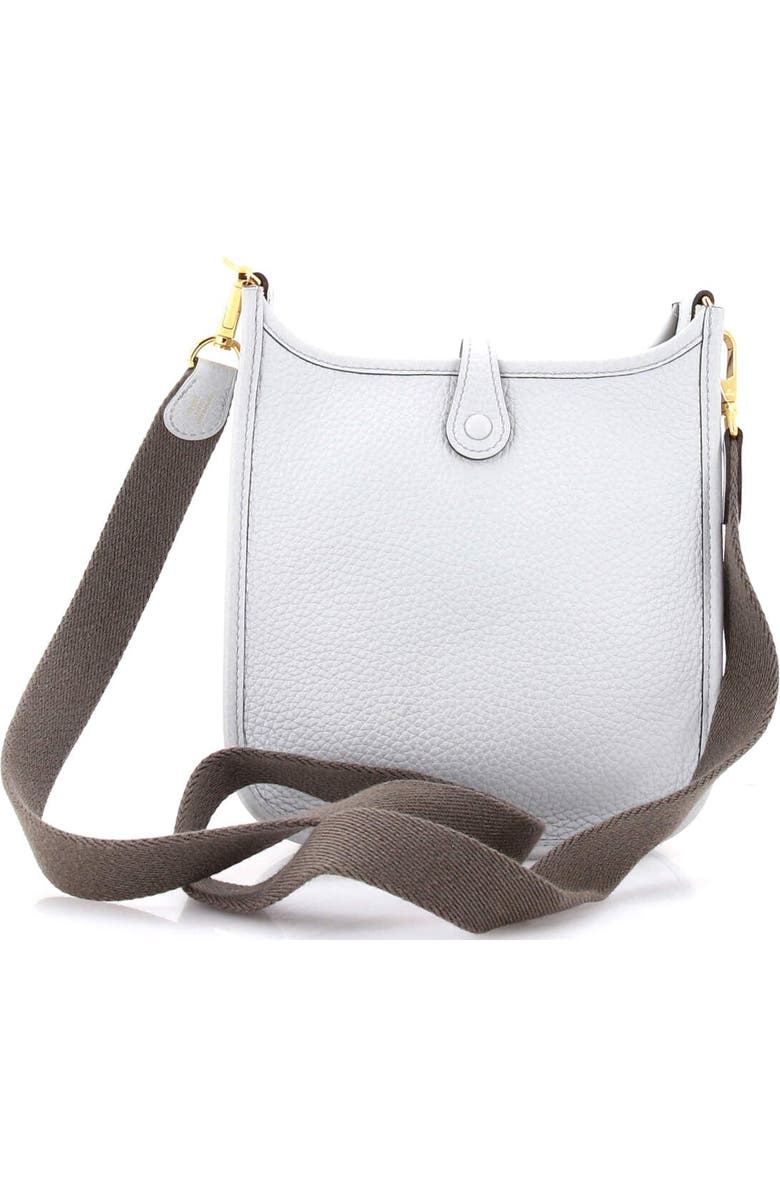 Pre-Owned Hermes Evelyne Bag Gen III Clemence TPM, Alternate, color, Bleu Pale