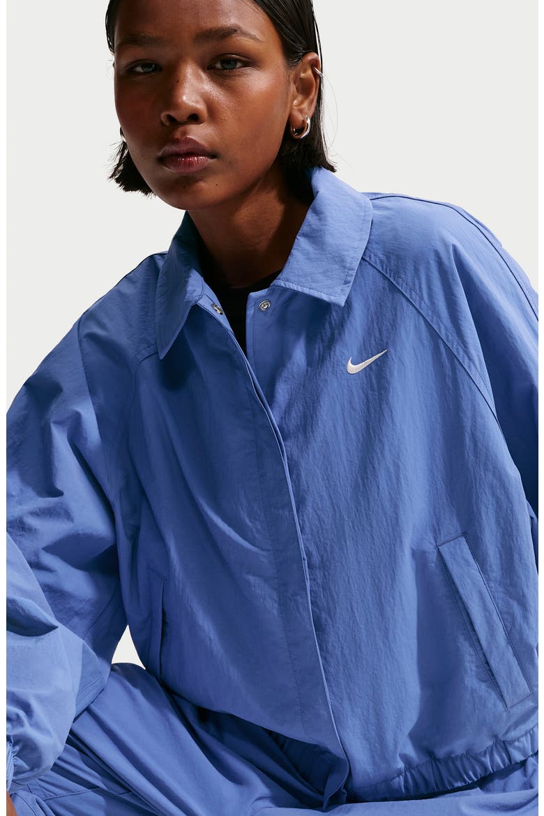 Sportswear Coach's Jacket, Alternate, color, 460 LIGHT MEDIUM BLUE/SAIL