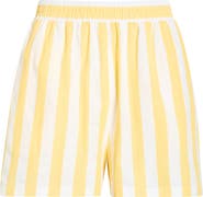 SUGARLIPS Fays Stripe Tayler Smocked Shorts