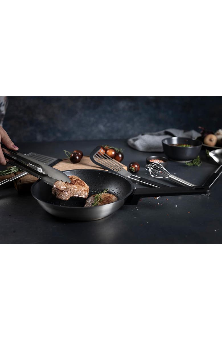 Kuhn Rikon Essential Precision Tongs with Stainless Steel Grips, Alternate, color, Silver