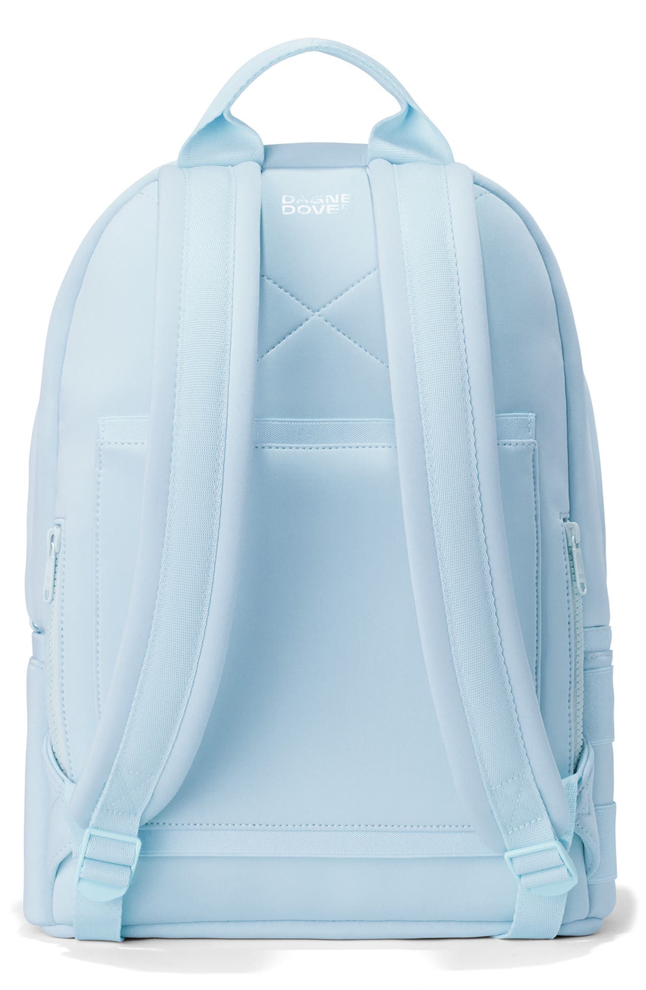 Dagne Dover Dakota Neoprene Backpack Medium Daylight Blue Has Pouch Zippers Dakota Medium Neoprene Backpack (Women) | Nordstrom main image 2