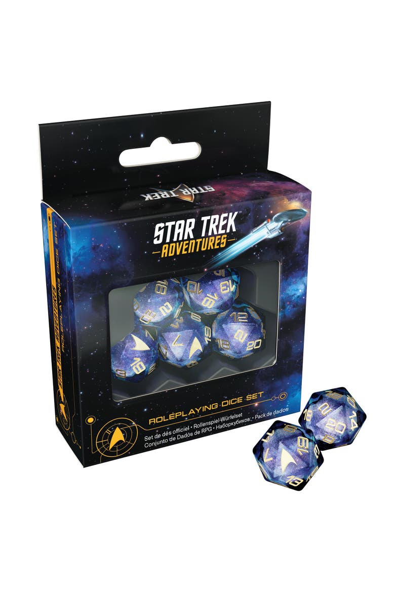 Star Trek Adventures Second Edition Roleplaying Dice Set, Alternate, color, Multicolored