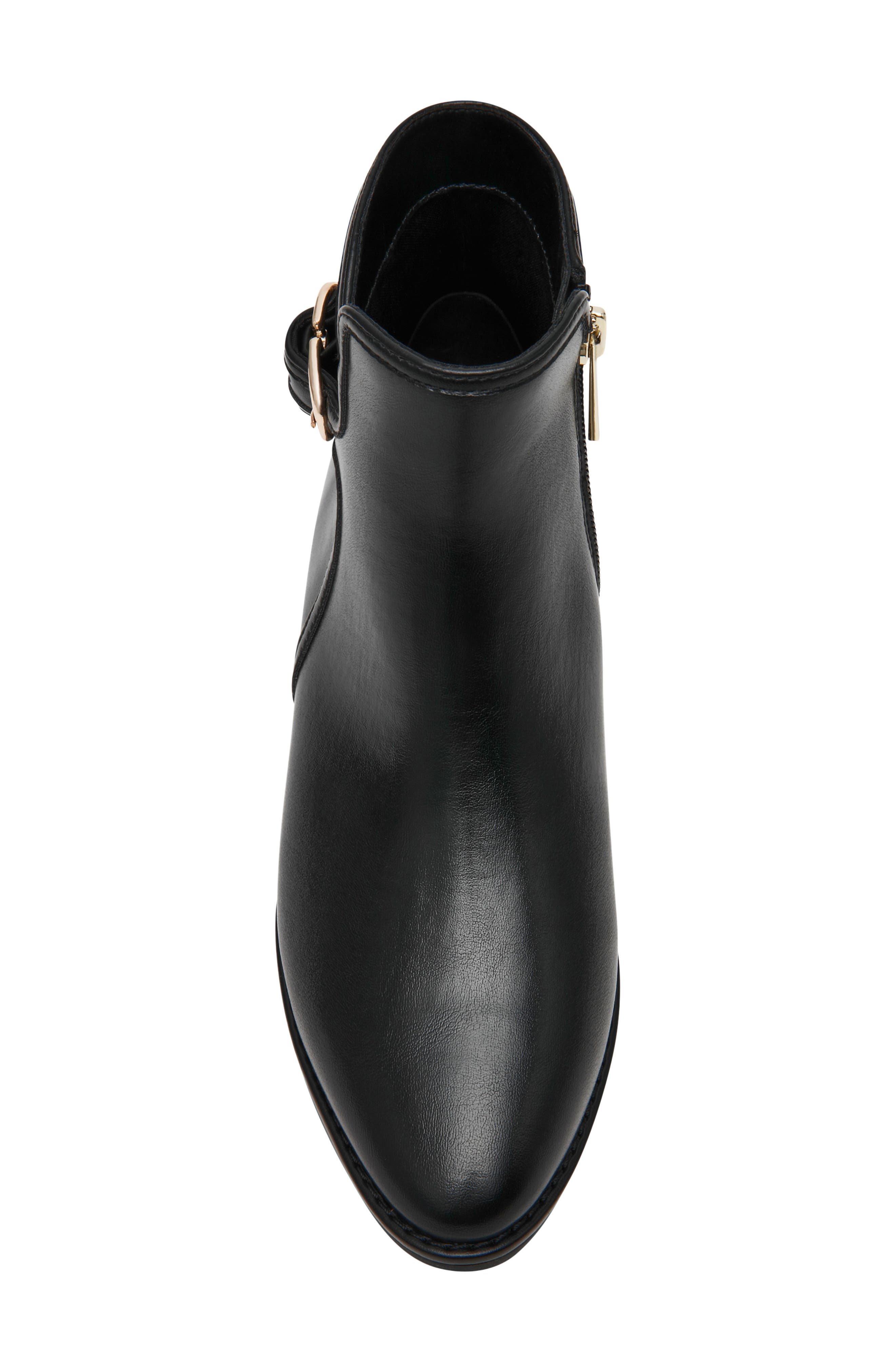 Akanchor Bootie, Alternate, color, BLACK SMOOTH