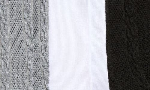 Capelli New York Kids' Assorted 3-pack Cable Knee High Socks In Multi