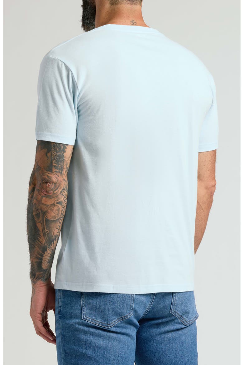 Short Sleeve V-Neck T-Shirt, Alternate, color, ICICLE