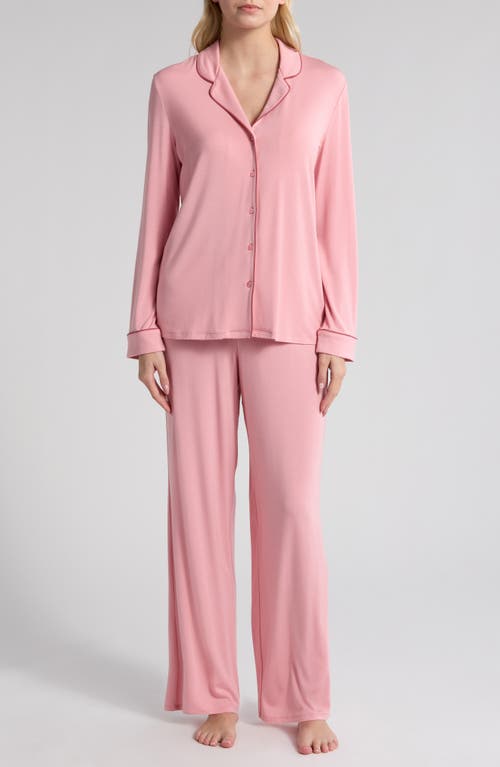 Nordstrom Moonlight Eco Knit Pajamas In Pink