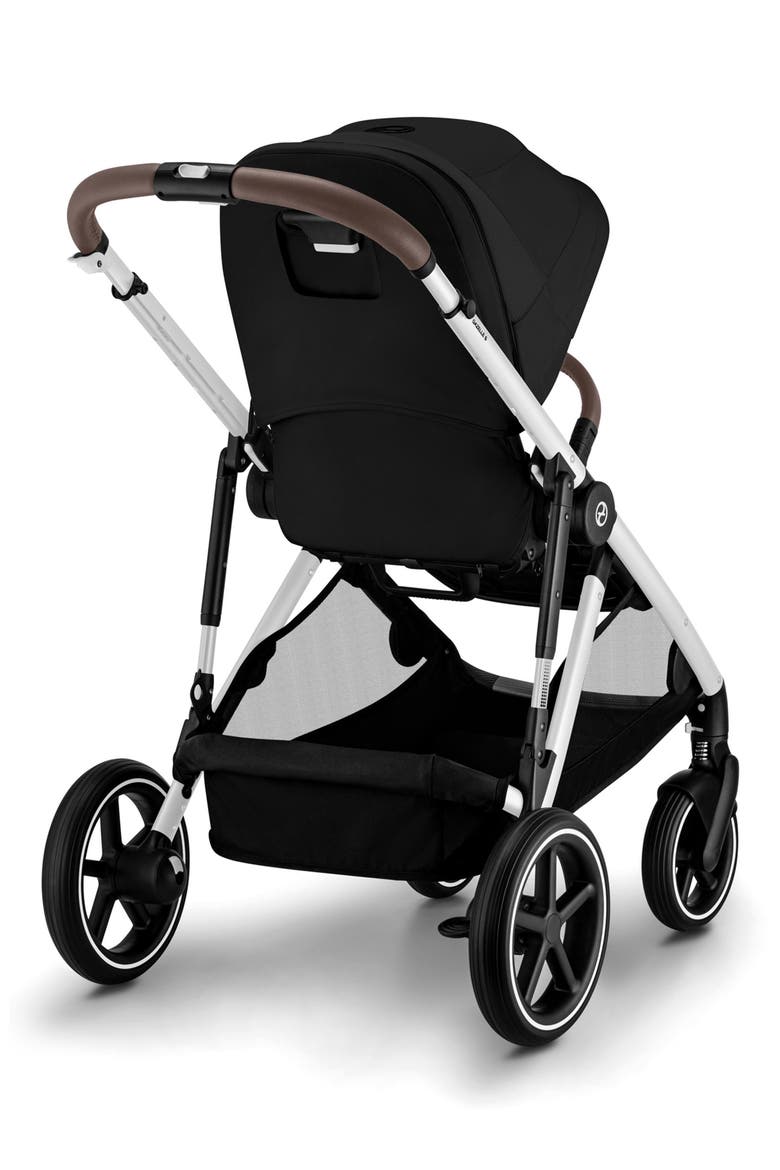 Gazelle S Stroller, Alternate, color, MOON BLACK
