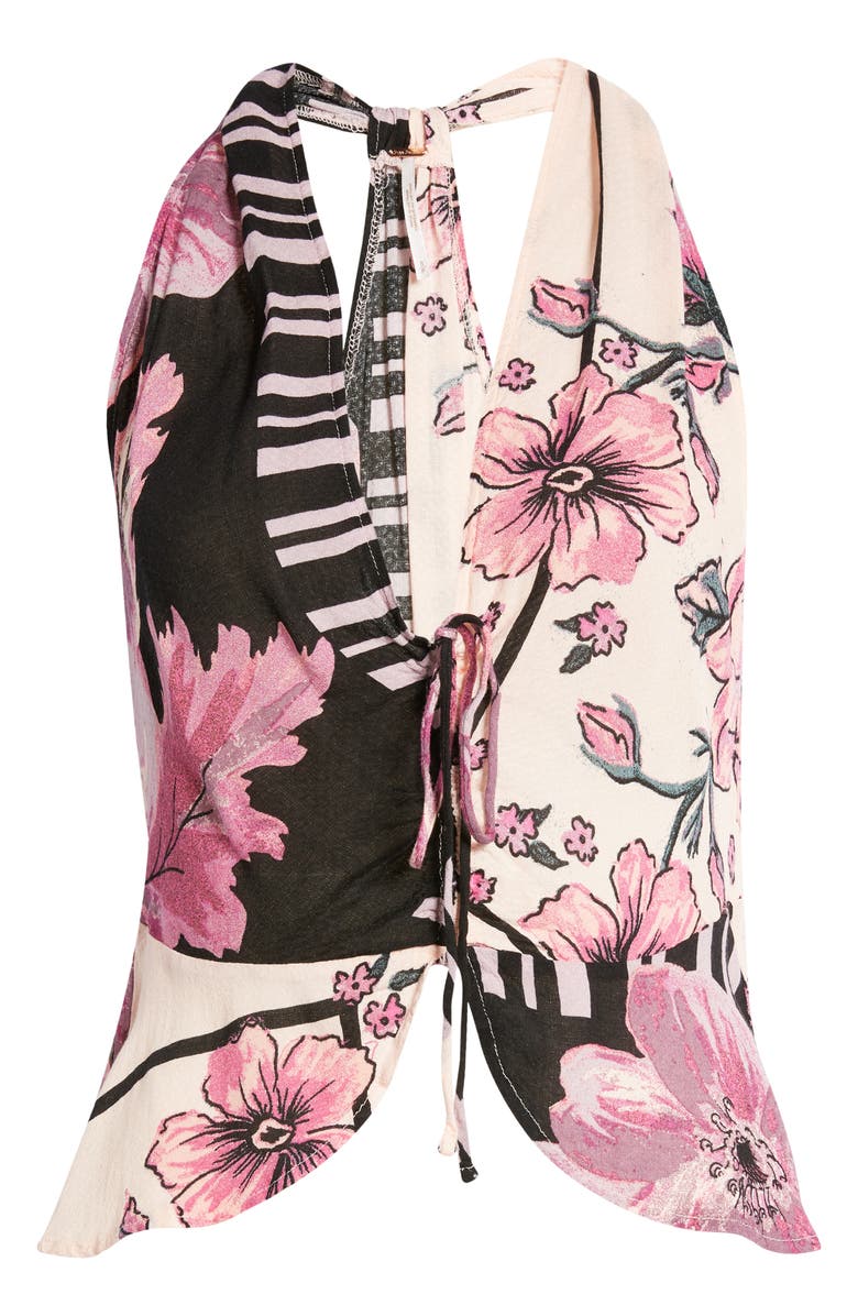 Free People Hot Tropics Tank, Alternate, color, 