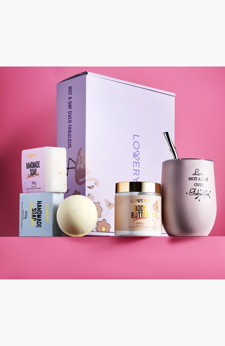 Lovery Handmade Selfcare Gift Box, Alternate, color, NO COLOR