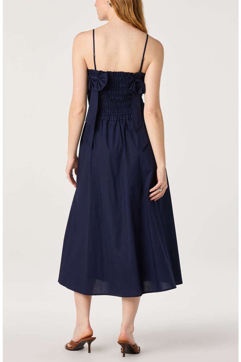 Harper A-Line Dress, Alternate, color, NAVY