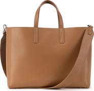 CALPAK Haven Faux Leather 15-Inch Laptop Tote
