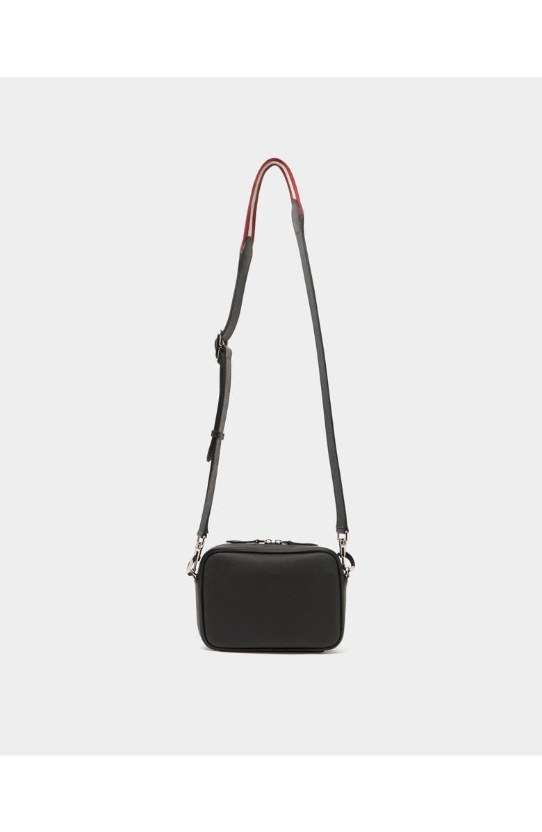 Bally Leather Beckett Crossbody Bag, Alternate, color, Black
