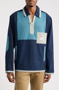 MALBON GOLF Repair Colorblock Pullover