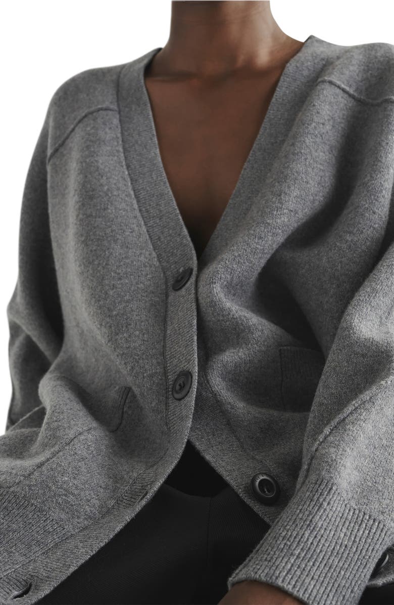 rag & bone Bridget Wool Blend Cardigan, Alternate, color,