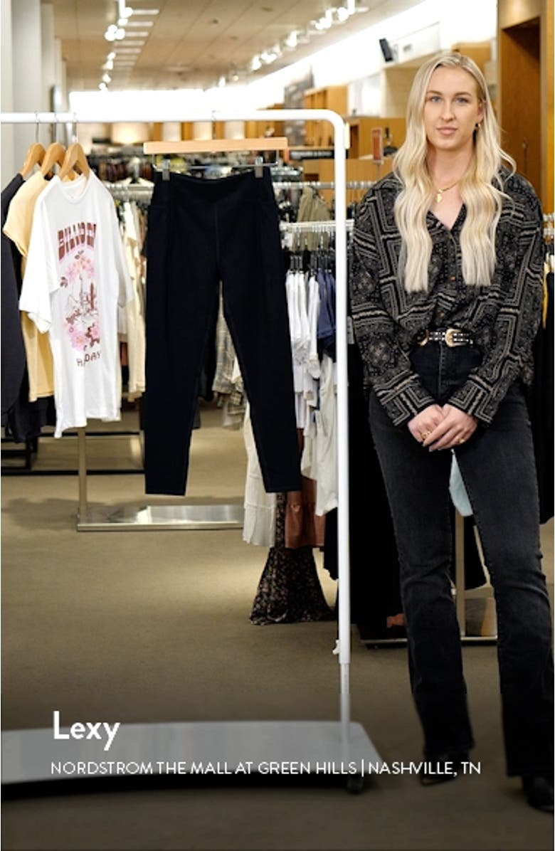 Kids' Elevate High Waist Pocket 7/8 Leggings, sales video thumbnail