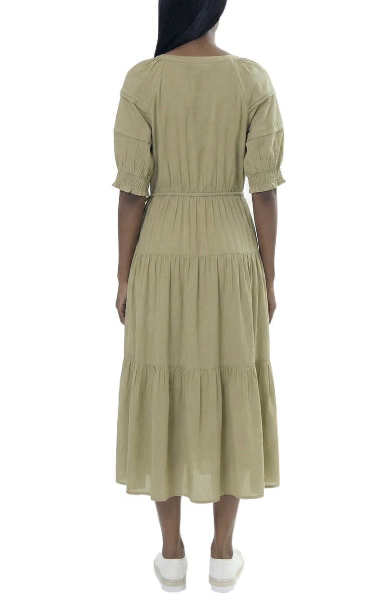 AREA STARS Side Tie Dress, Alternate, color, Green