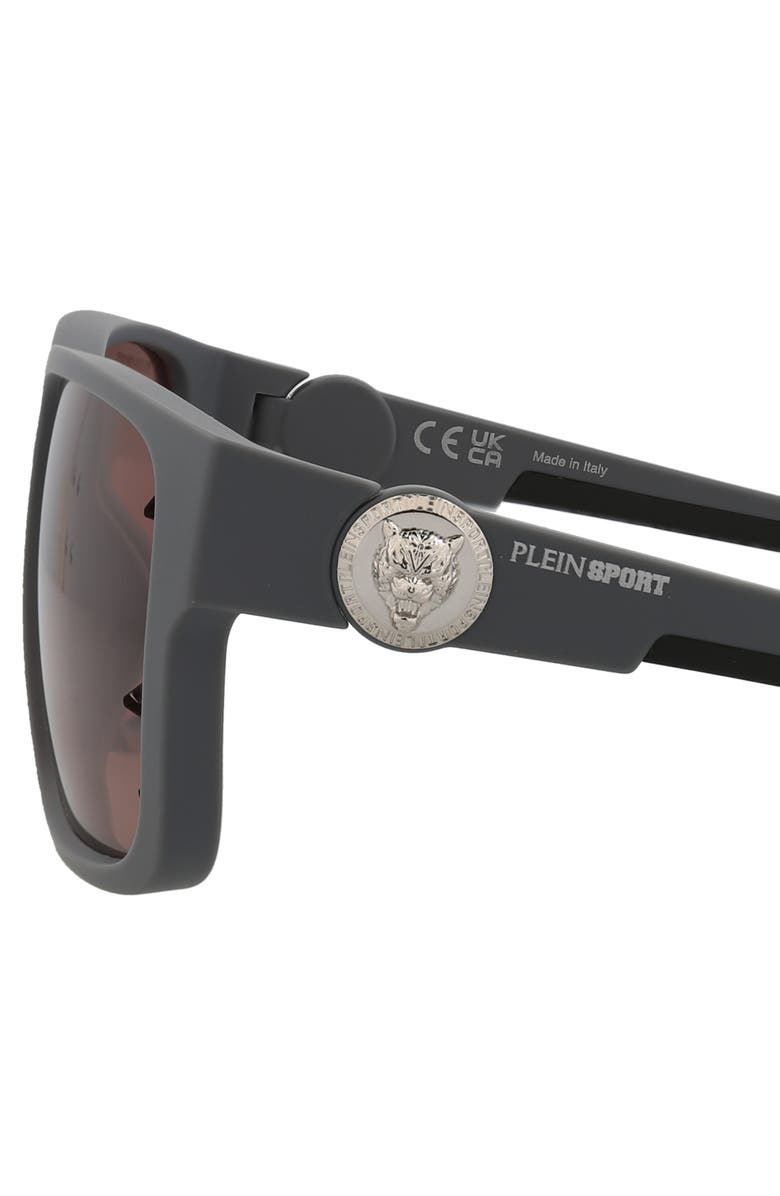 PHILIPP PLEIN Sport 57mm Square Sunglasses, Alternate, color, 