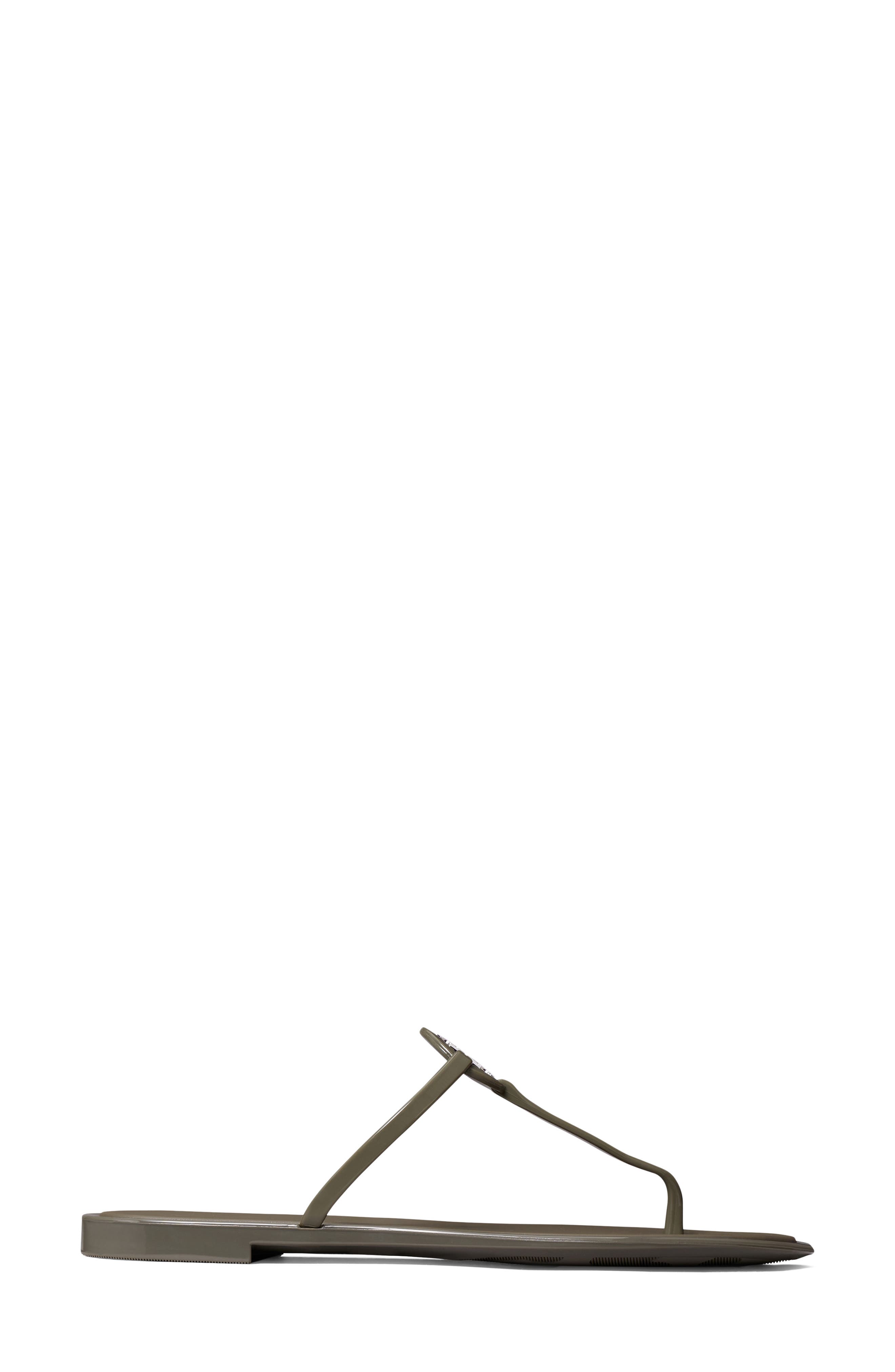 Mini Miller Jelly Thong Sandal, Alternate, color, NEW LECCIO / SILVER