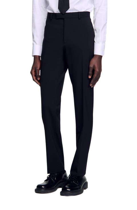 Classic suit trousers