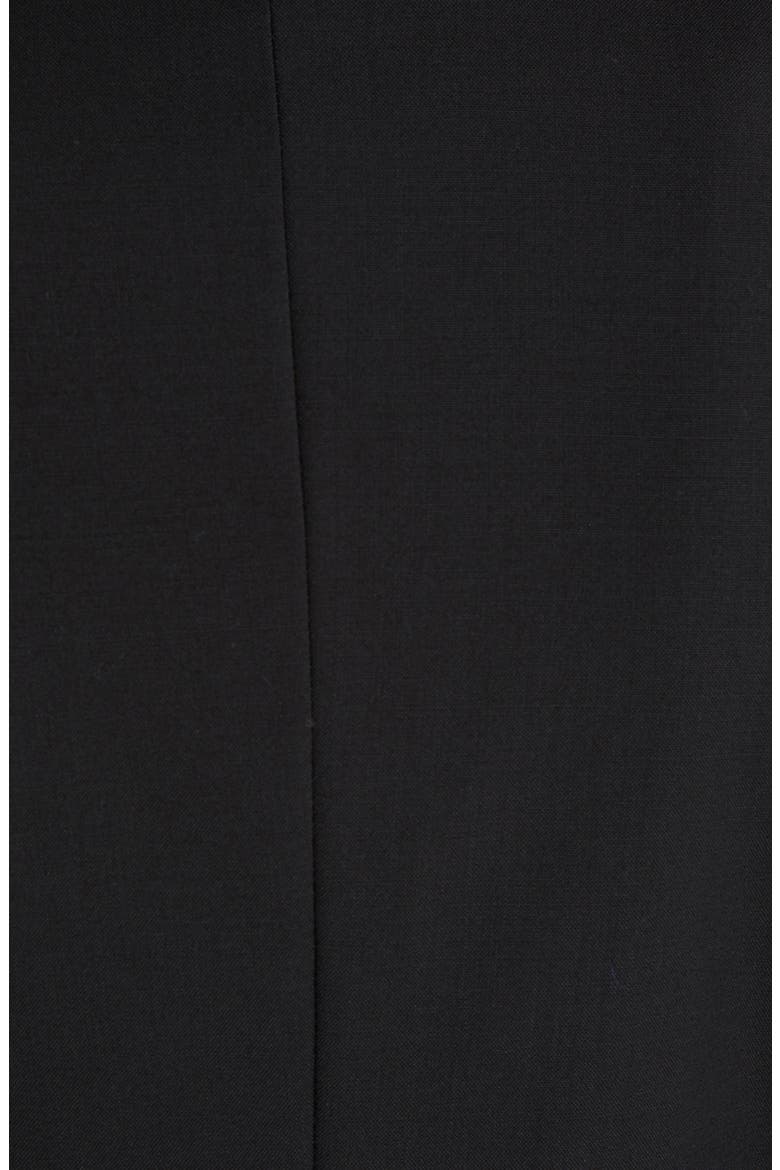 Juleah Virgin Wool Blazer, Alternate, color, BLACK