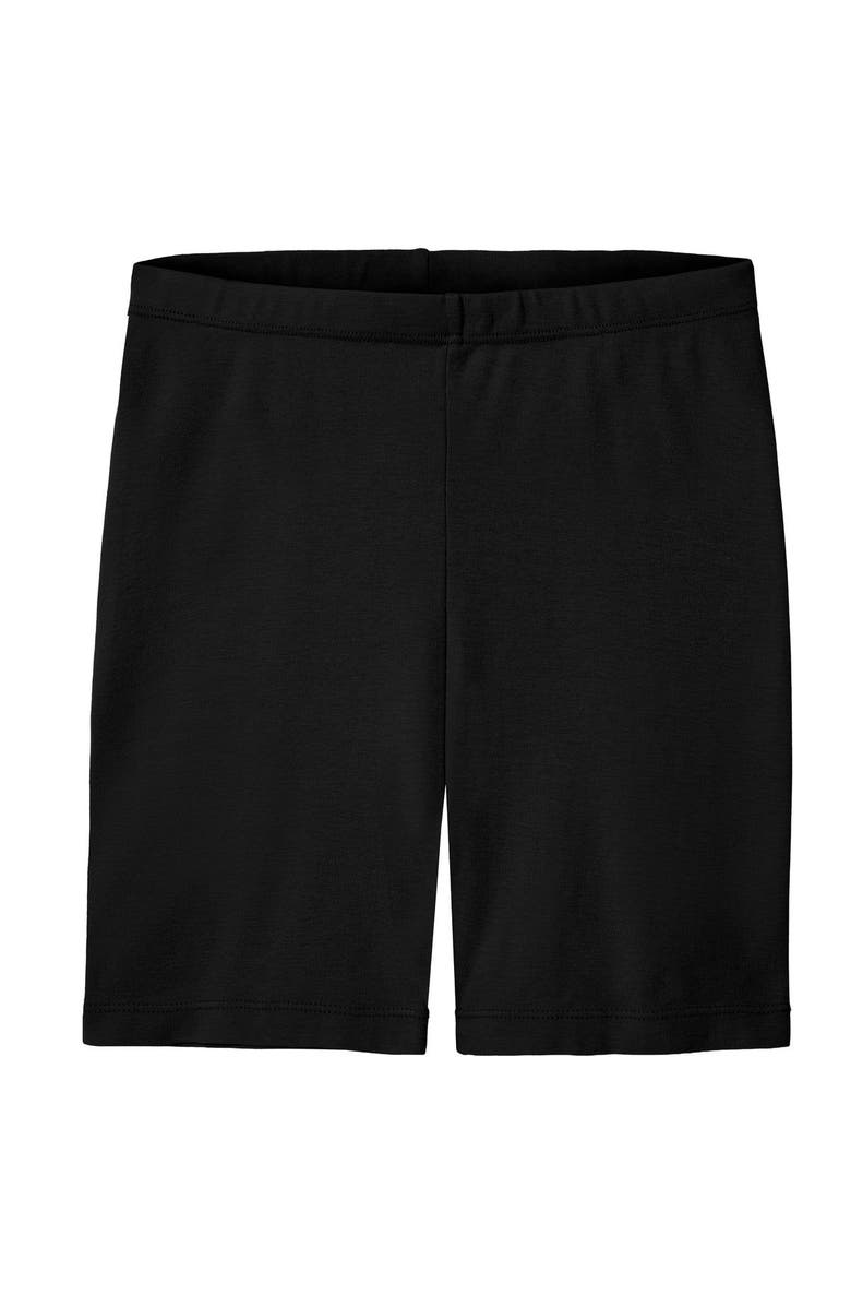 City Threads USA-Made Womens Soft 100% Cotton Bike Short, Main, color, Black
