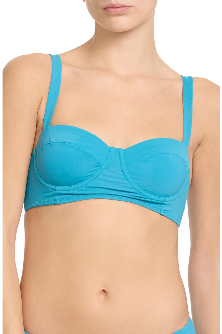 Balconette Bikini Top, Main, color, TAHITI TEAL