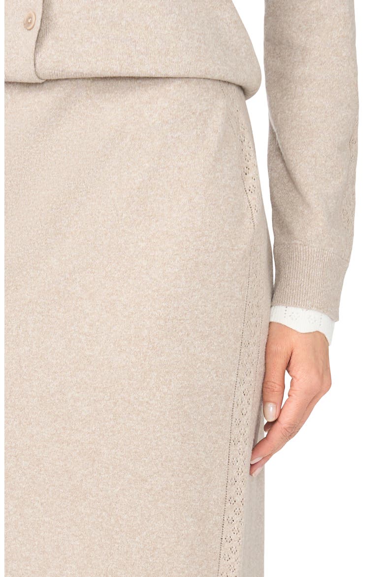 Midi Sweater Skirt, Alternate, color, LIGHT HEATHER TAUPE