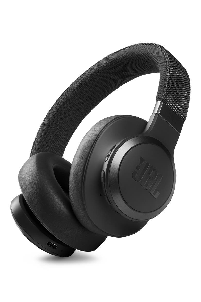 Live 660 Wireless Noise Canceling Over Ear Headphones, Alternate, color, BLACK