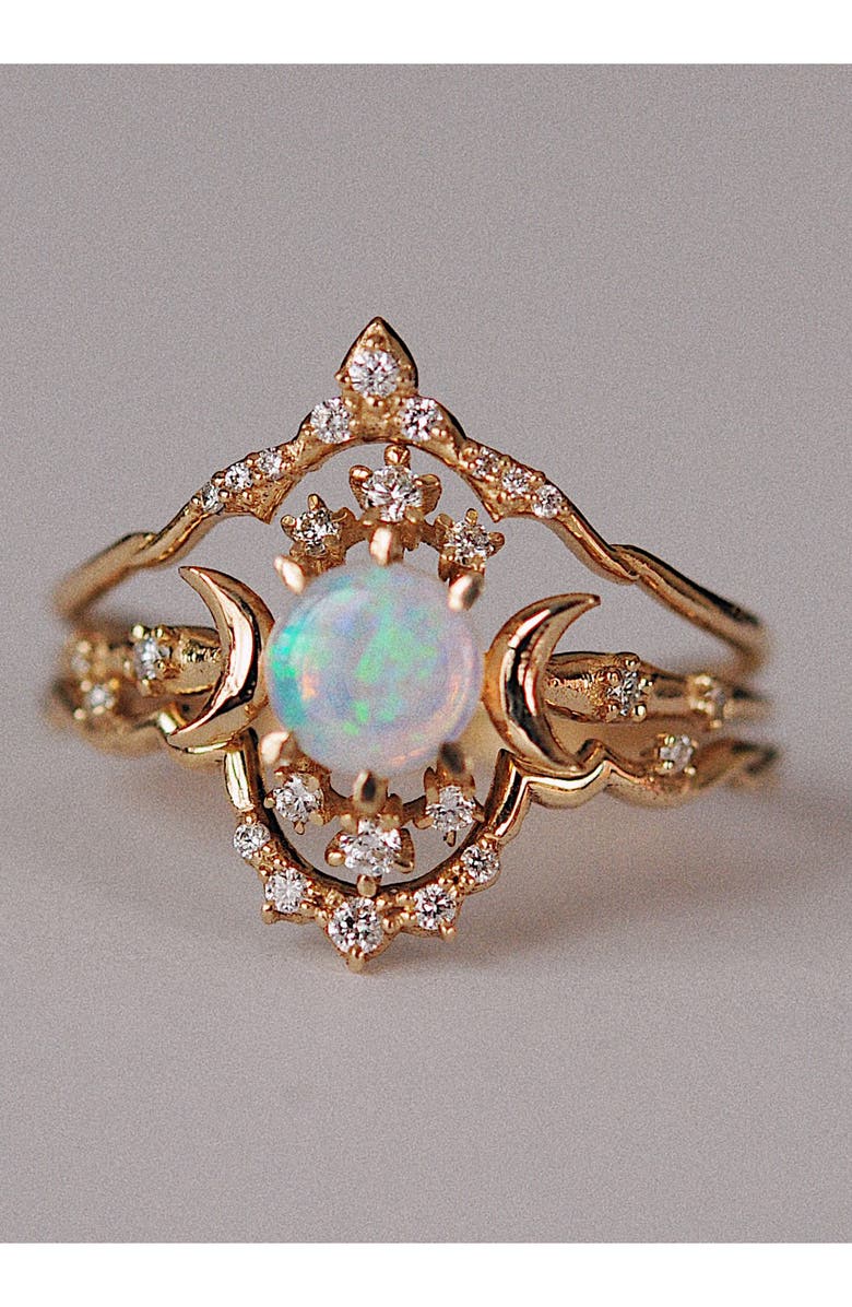 Sofia Zakia Wandering Star Opal Ring, Alternate, color,