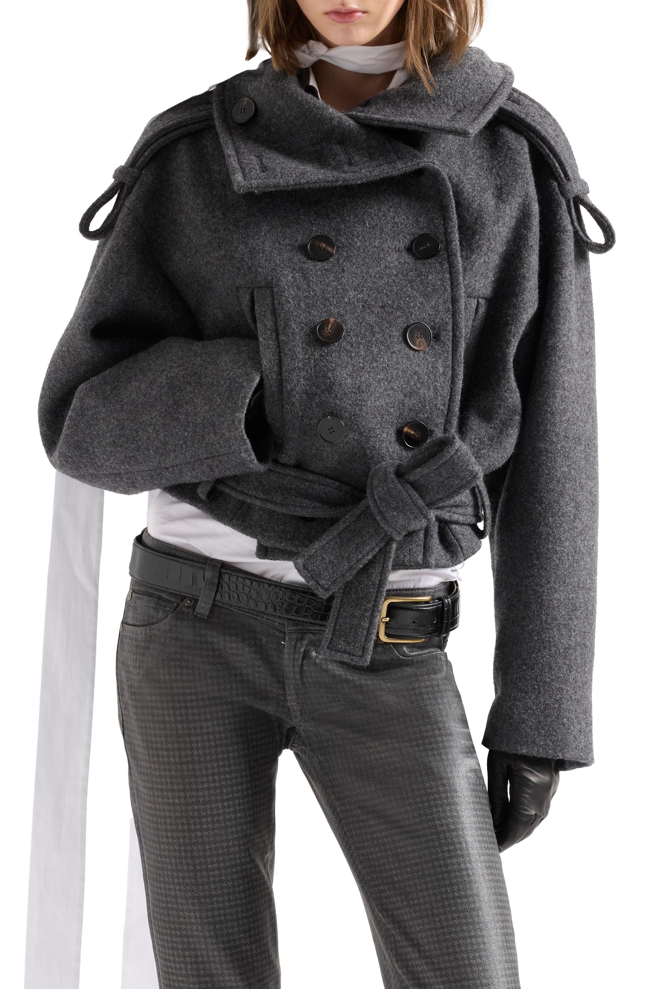 selected WOOL BLEND GUNM