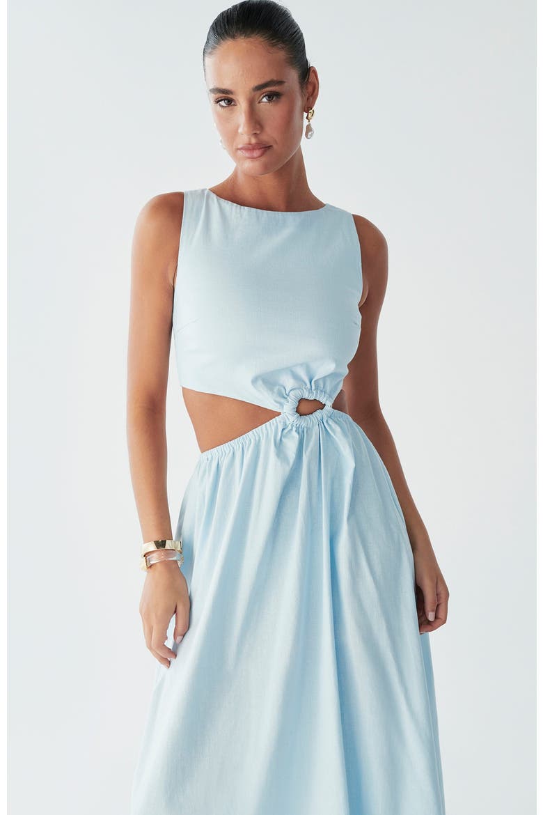 Maria Maxi Dress, Alternate, color, Pale Blue