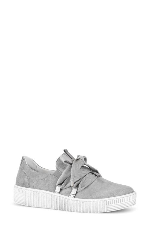 Shop Gabor 63.333 Platform Sneaker In Stone
