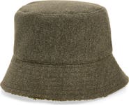 NORDSTROM RACK Reversible Faux Shearling Bucket Hat