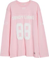 Sandy Liang Princeton Logo Graphic T-Shirt