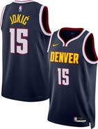 Nike Unisex Nike Nikola Jokic Navy Denver Nuggets Swingman Jersey - Icon Edition