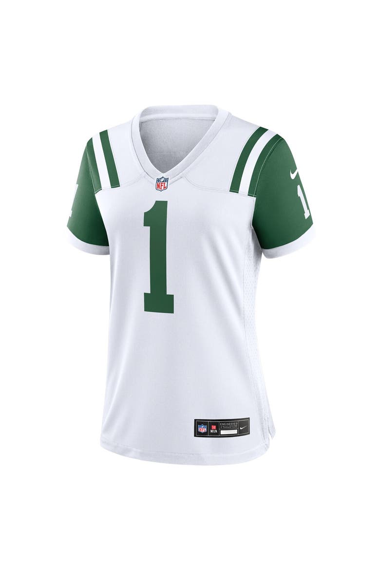 Women's Nike Ahmad Sauce Gardner White New York Jets Classic Alternate Game Jersey, Alternate, color, White