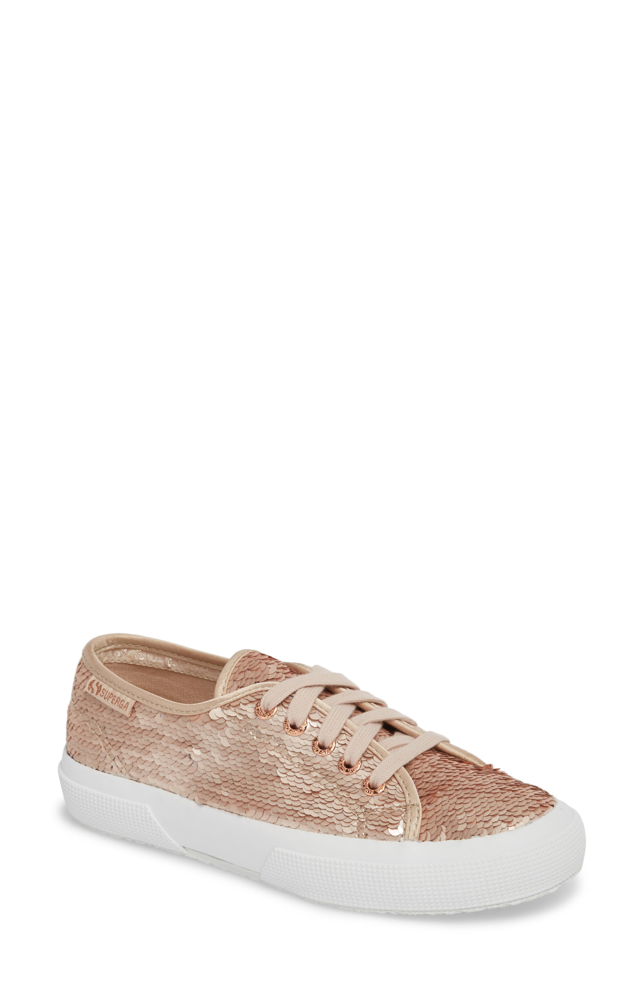 2750 Pairidescent Low Top Sneaker, Main, color, ROSE GOLD/ ROSE GOLD