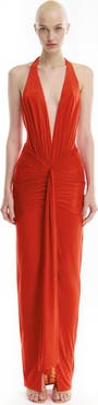 Mother of All Inaya collar maxi dress