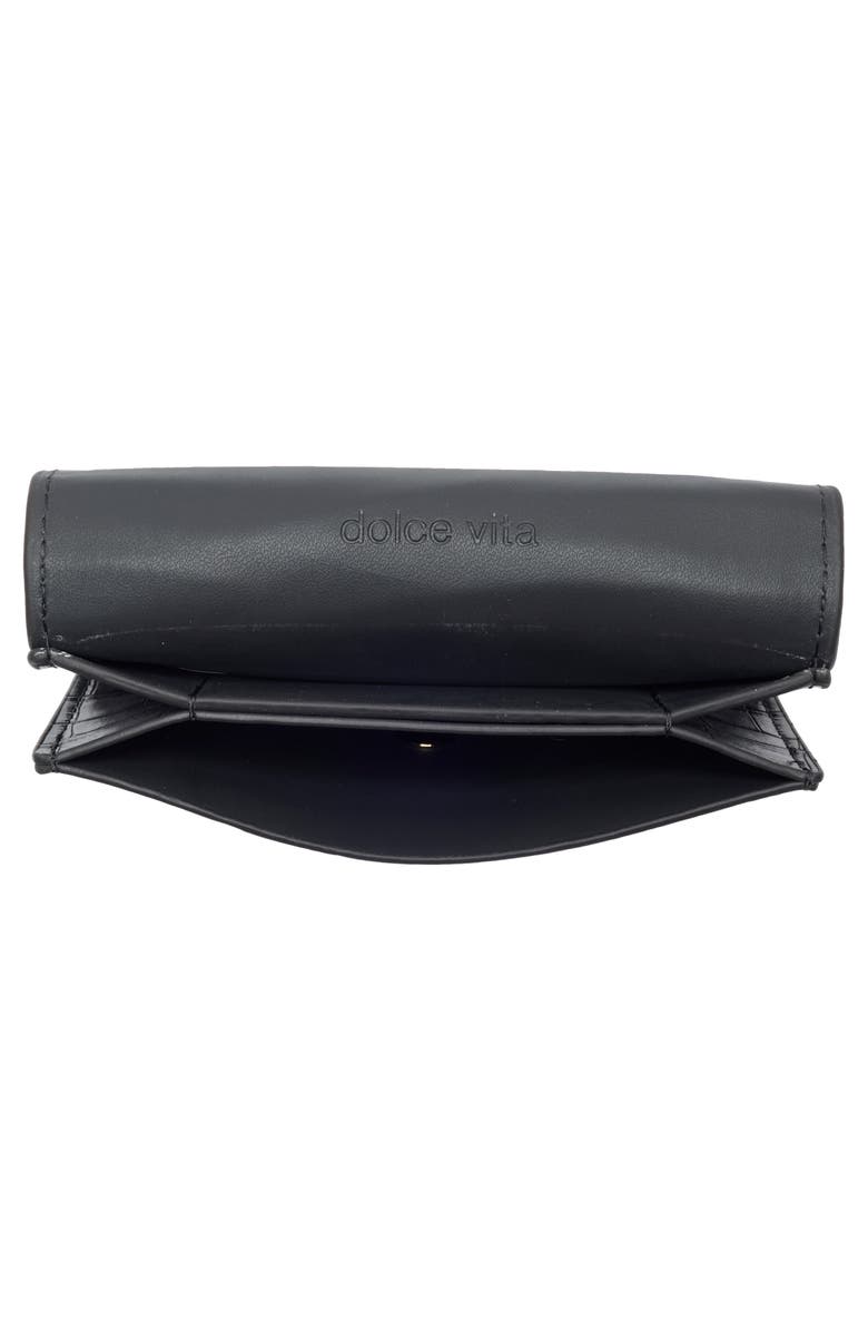 Dolce Vita Mini Me Faux Leather Wallet, Alternate, color, Grey