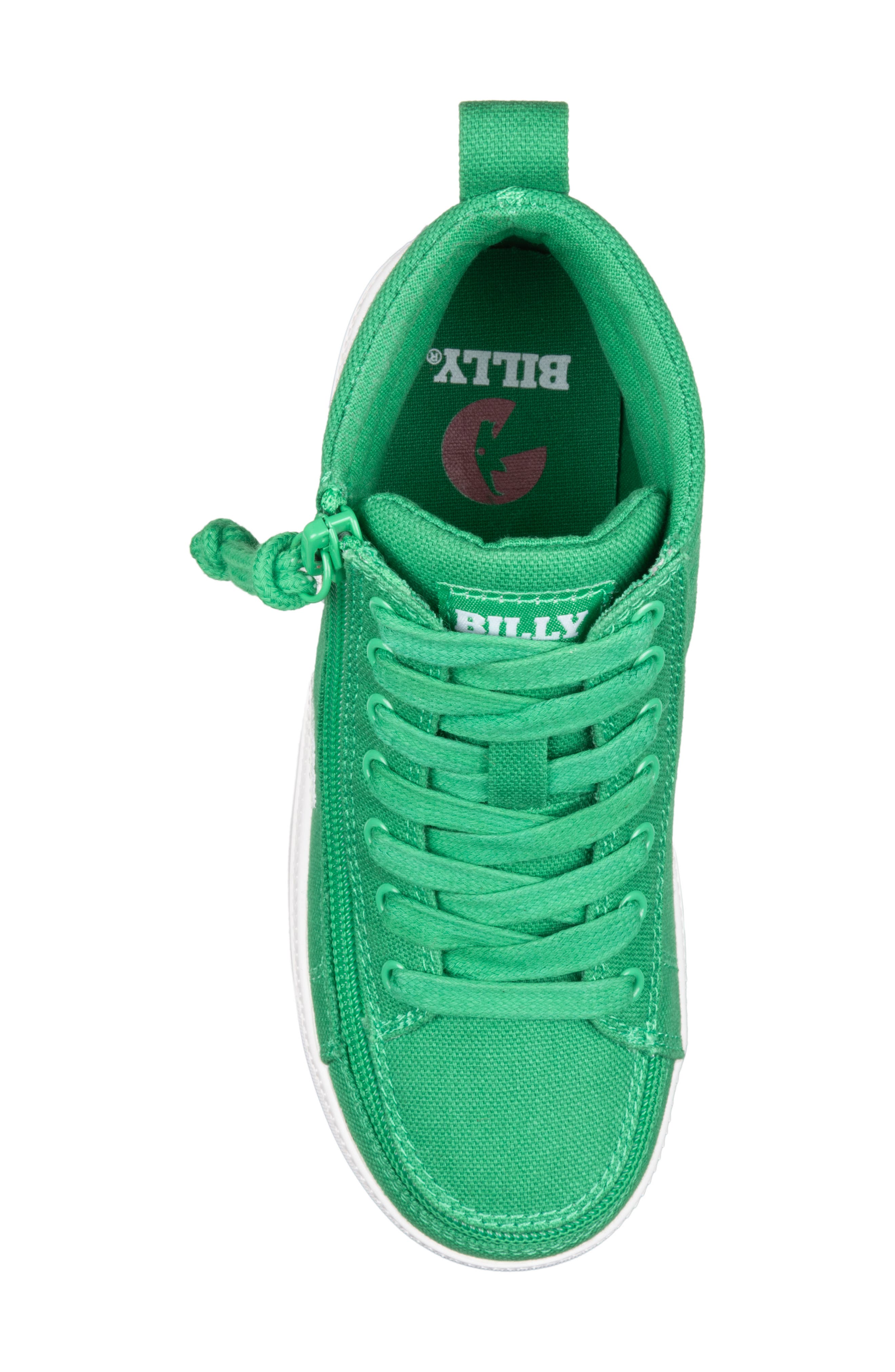 Kids' BILLY CS High Top Sneaker, Alternate, color, GREEN