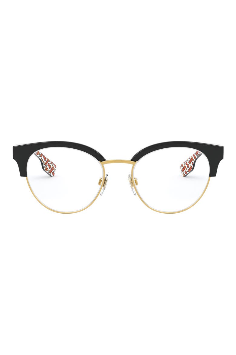 Phantos 51mm Optical Glasses, Main, color, GOLD BLACK
