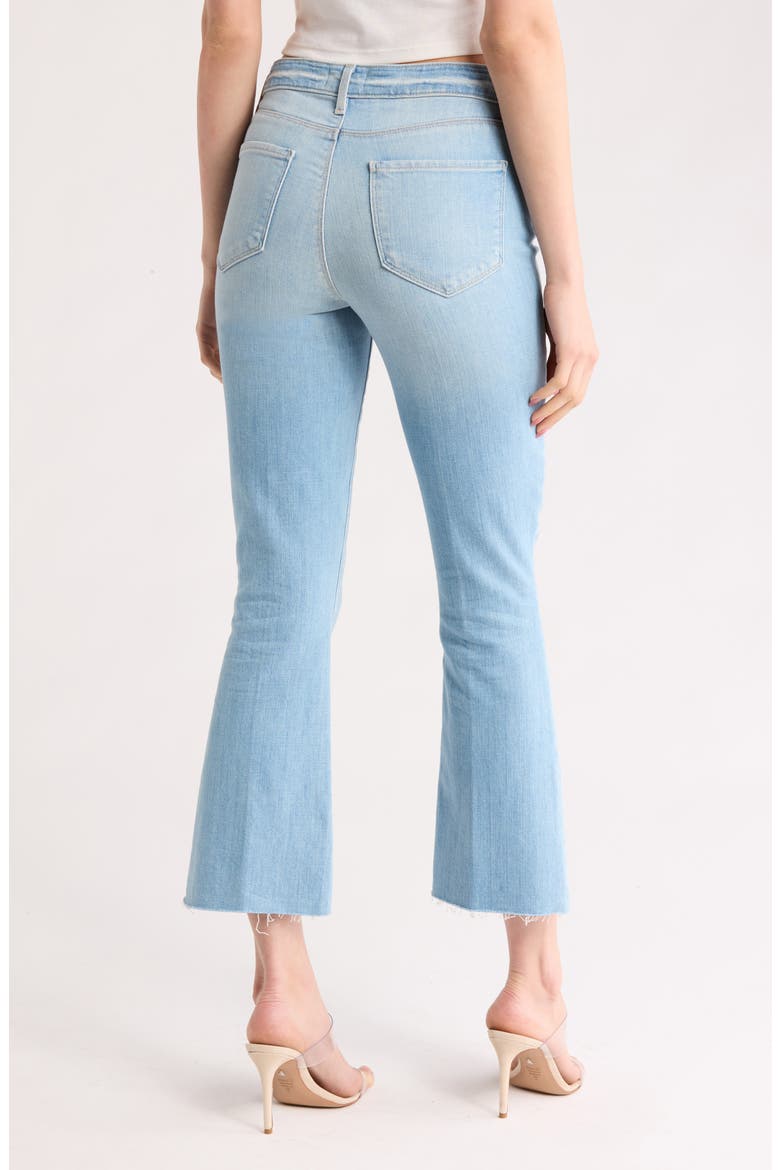 Kendra High Waist Crop Flare Jeans, Alternate, color, OLYMPIA