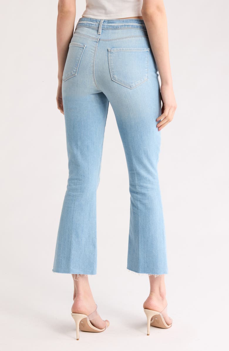 L'AGENCE Kendra High Waist Crop Flare Jeans, Alternate, color, Olympia