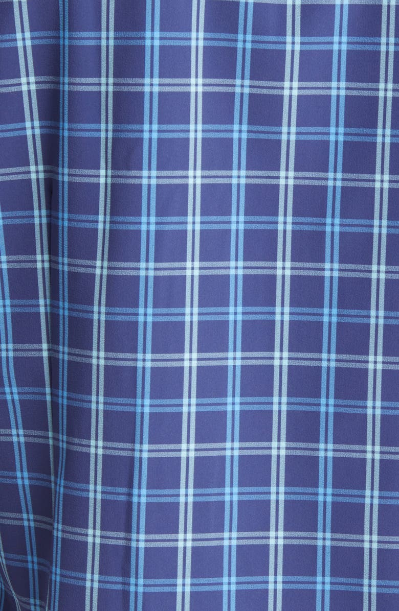 Mizzen+Main Leeward Check No-Tuck Stretch Performance Button-Up Shirt, Alternate, color,