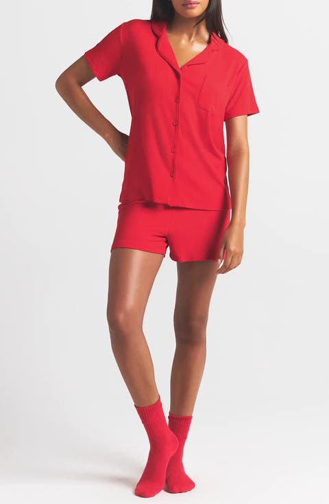 Soft Lounge Short Sleep Set (Regular & Plus)