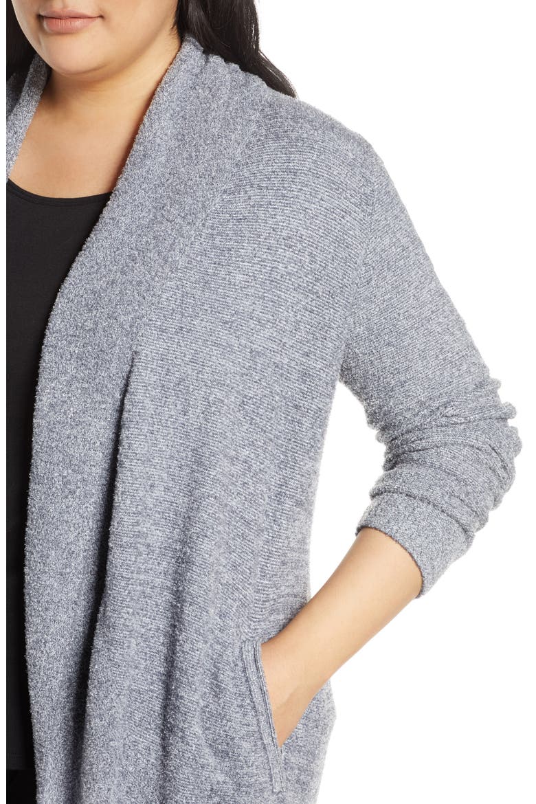 CozyChic Lite® Circle Cardigan, Alternate, color, HE BLUE/ PACIFIC BLUE