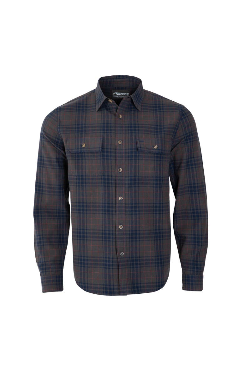 Mountain Khakis Park Flannel Shirt, Main, color, Jackson Grey