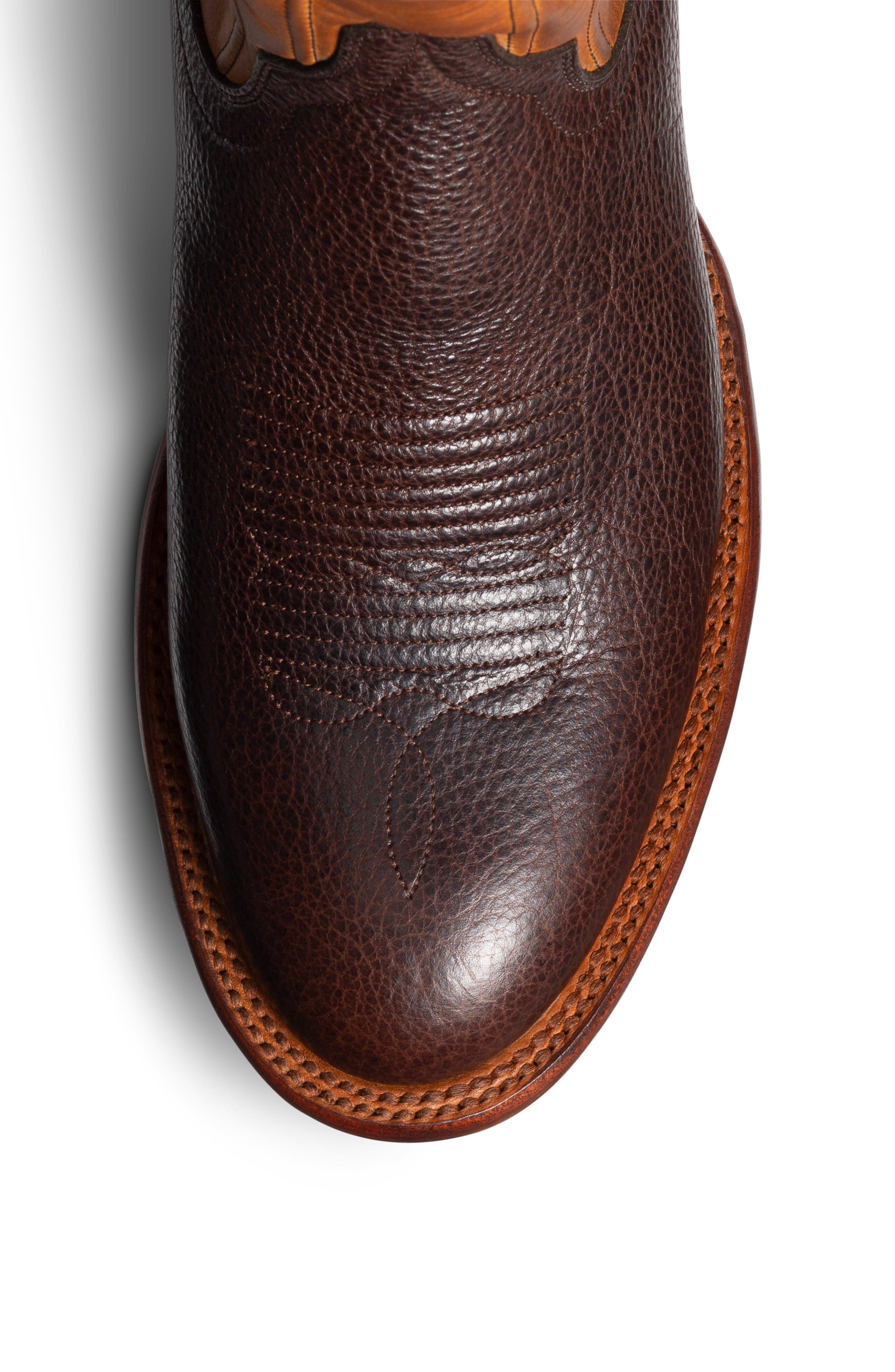 The Prescott Western Boot, Alternate, color, HICKORY BISON