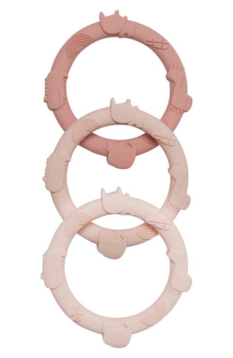 Assorted 3-Pack Teething Rings
